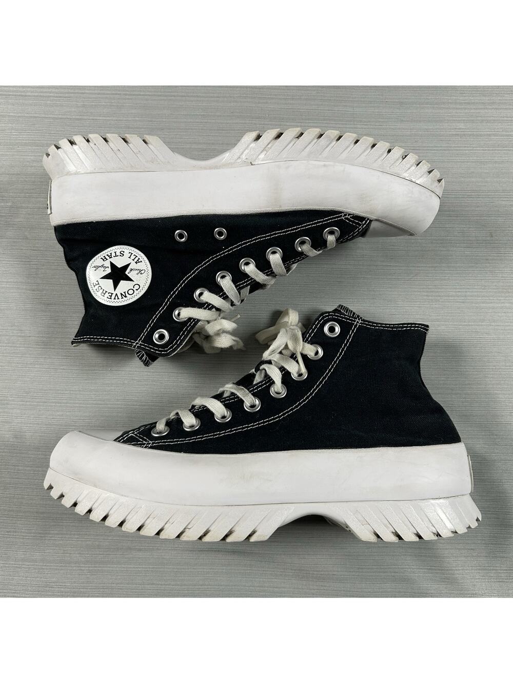 Converse Chuck Taylor Lugged Women’s Size 9 High Top Canvas Whimsy Goth Sneakers